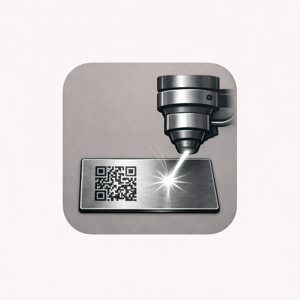 Detalle de la placa QR